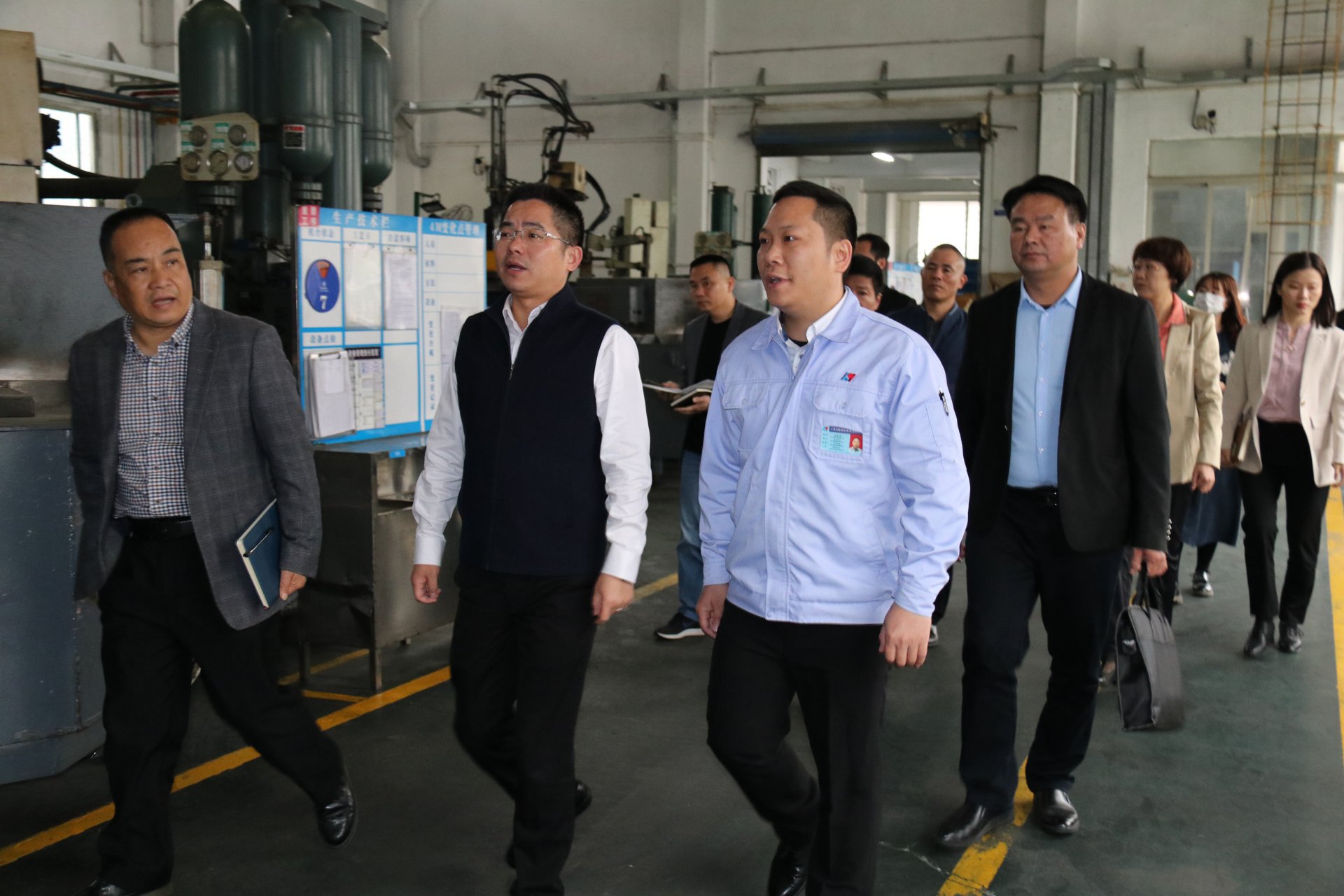 高要區領導蒞臨我司進行調研考察工作